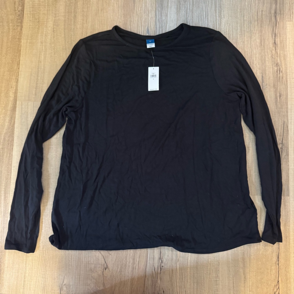NWT Old Navy Luxe Long Sleeve Tee